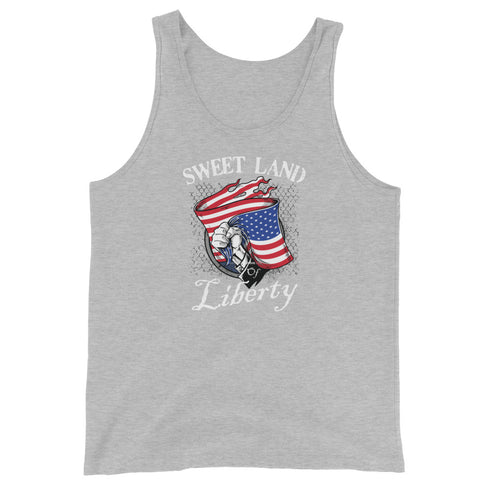 Sweet Land of Liberty Men's Tank Top - Mainstream Freedom