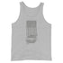 American Flag and Car Men's Tank Top - Mainstream Freedom