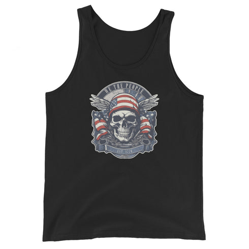 We The People Est. 1776 Men's Tank Top - Mainstream Freedom