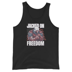 Jacked On Freedom Men's Tank Top - Mainstream Freedom
