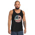 Patriot Smiley Men's Tank Top - Mainstream Freedom