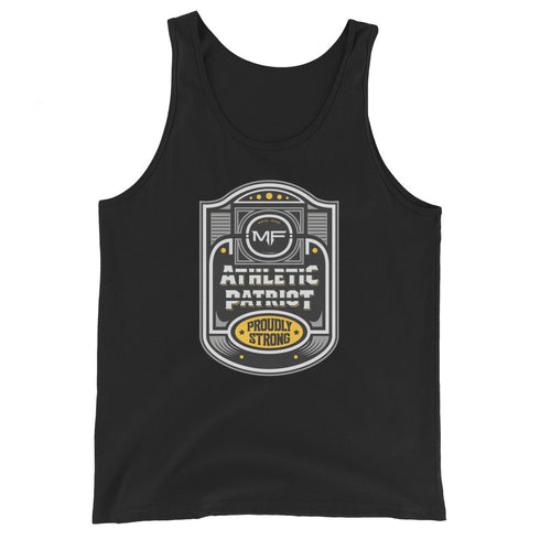 Athletic Patriot Proudly Strong Men's Tank Top - Mainstream Freedom