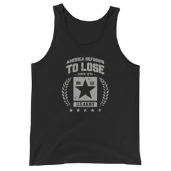 America Refusing To Lose Since 1776 Men's Tank Top - Mainstream Freedom
