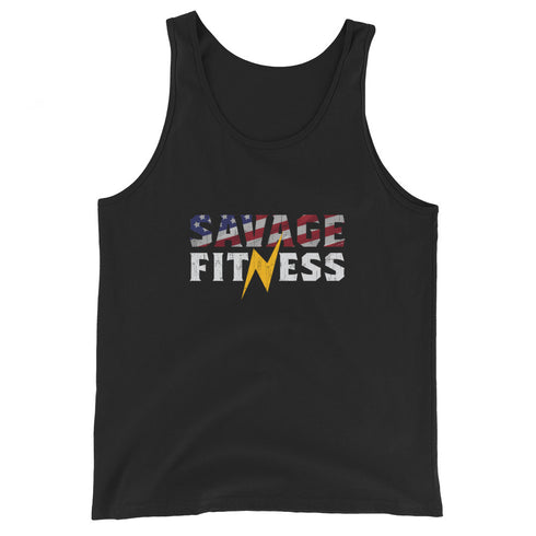 Savage Fitness Men's Tank Top - Mainstream Freedom