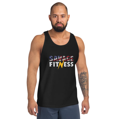 Savage Fitness Men's Tank Top - Mainstream Freedom