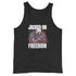 Jacked On Freedom Men's Tank Top - Mainstream Freedom