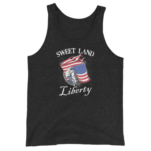 Sweet Land of Liberty Men's Tank Top - Mainstream Freedom