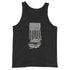 American Flag and Car Men's Tank Top - Mainstream Freedom