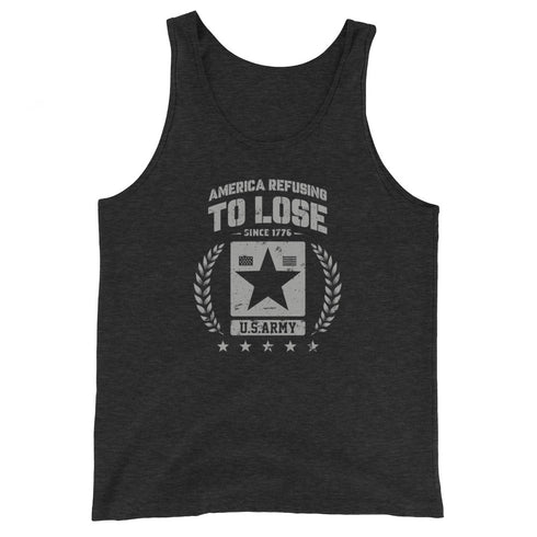 America Refusing To Lose Since 1776 Men's Tank Top - Mainstream Freedom