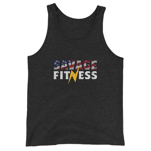 Savage Fitness Men's Tank Top - Mainstream Freedom