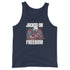 Jacked On Freedom Men's Tank Top - Mainstream Freedom