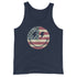 Patriot Smiley Men's Tank Top - Mainstream Freedom