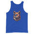 Furry Fox Men's Tank Top - Mainstream Freedom