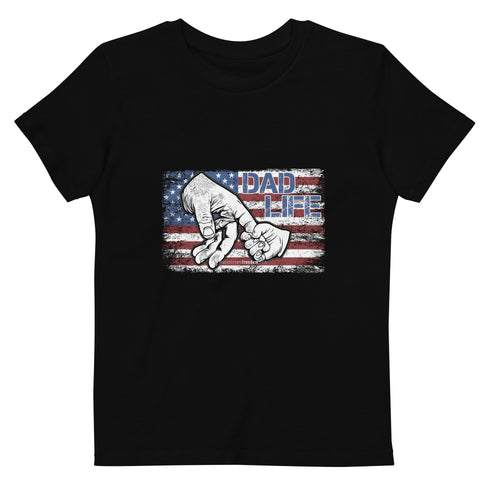 Dad Life Organic cotton kids t-shirt - Mainstream Freedom