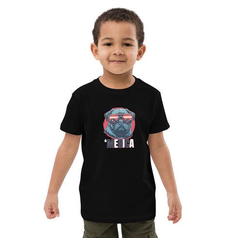 Merica Organic cotton kids t-shirt - Mainstream Freedom