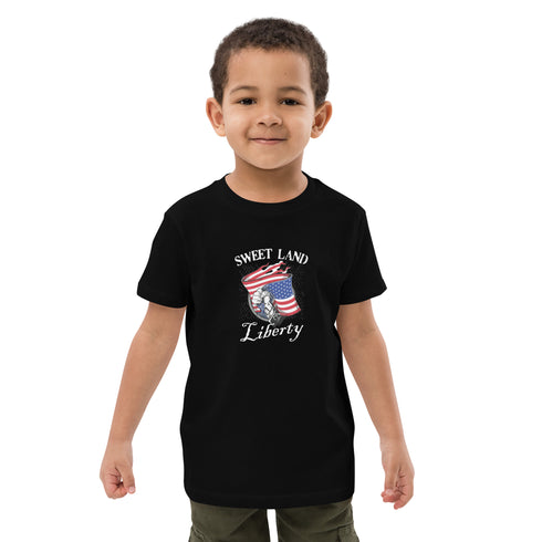 Sweet Land of Liberty Organic cotton kids t-shirt - Mainstream Freedom