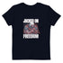 Jacked on Freedom Organic cotton kids t-shirt - Mainstream Freedom