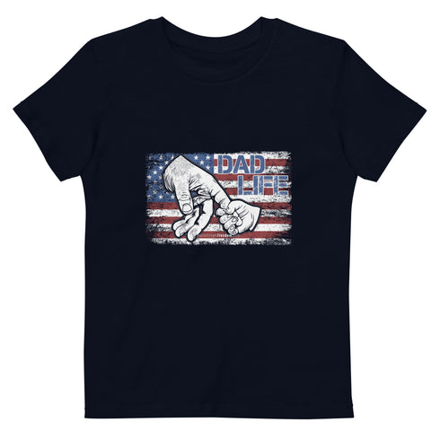 Dad Life Organic cotton kids t-shirt - Mainstream Freedom
