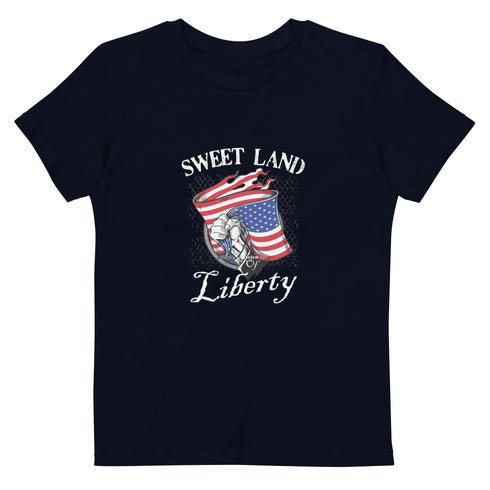 Sweet Land of Liberty Organic cotton kids t-shirt - Mainstream Freedom