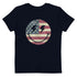 Patriot Smiley Organic cotton kids t-shirt - Mainstream Freedom