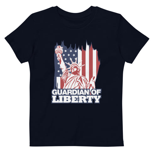 Guardian Of Liberty Organic cotton kids t-shirt - Mainstream Freedom