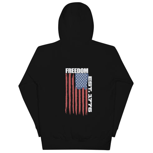 Freedom Est. 1776 Unisex Hoodie - Mainstream Freedom