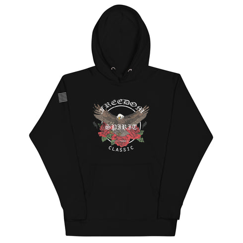 Freedom Spirit Classic Unisex Hoodie - Mainstream Freedom