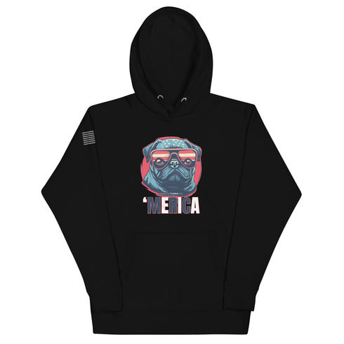 Merica Unisex Hoodie - Mainstream Freedom