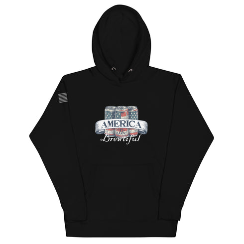 America The Brewtiful Unisex Hoodie - Mainstream Freedom