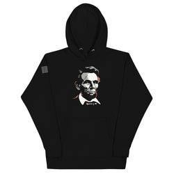 Abe Lincoln Silhouette Unisex Hoodie - Mainstream Freedom