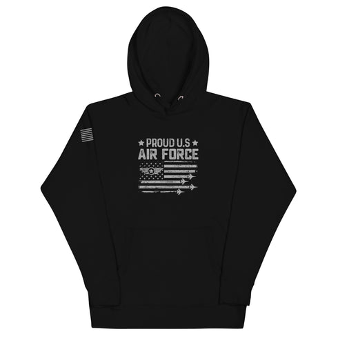 Proud US Air Force Unisex Hoodie - Mainstream Freedom