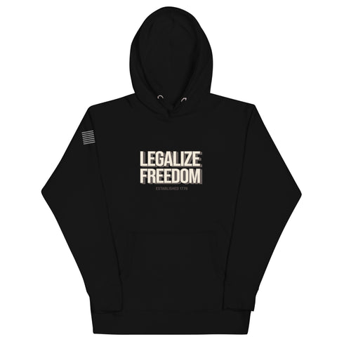 Legalize Freedom Unisex Hoodie - Mainstream Freedom
