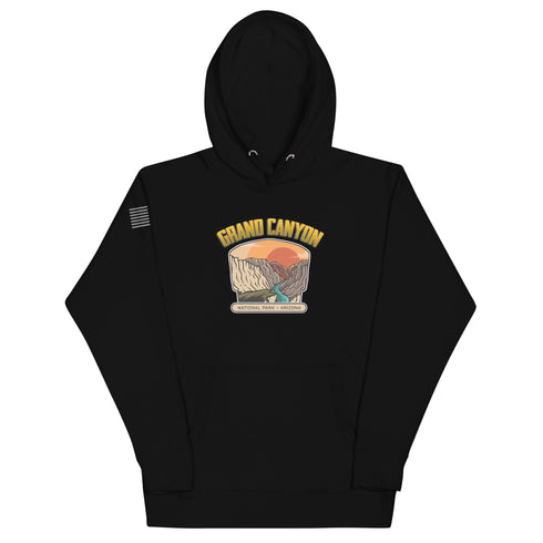 Grand Canyon Outdoors Unisex Hoodie - Mainstream Freedom