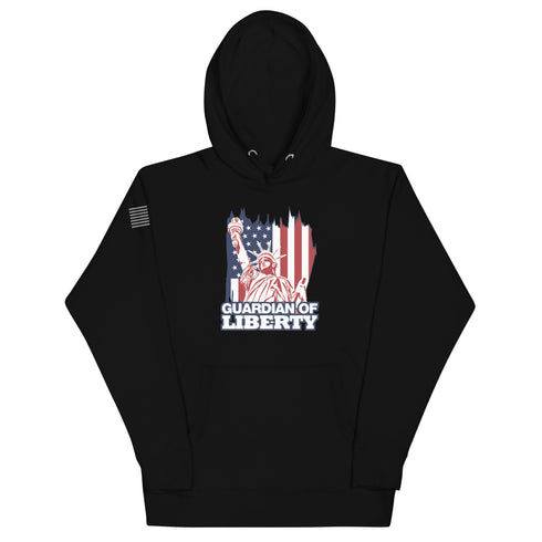 Guardian Of Liberty Unisex Hoodie - Mainstream Freedom