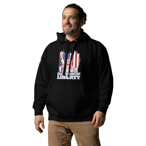 Guardian Of Liberty Unisex Hoodie - Mainstream Freedom