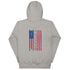 Freedom Flag Unisex Hoodie (Back Design) - Mainstream Freedom