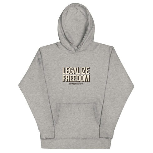 Legalize Freedom Unisex Hoodie - Mainstream Freedom