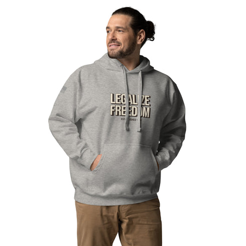 Legalize Freedom Unisex Hoodie - Mainstream Freedom