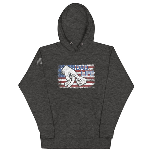 Dad Life Unisex Hoodie - Mainstream Freedom