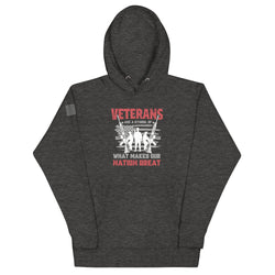 Veterans are a Symbol Of What Makes Our Nation Great Unisex Hoodie - Mainstream Freedom