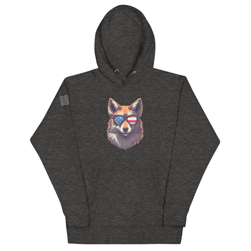 Furry Fox Unisex Hoodie - Mainstream Freedom