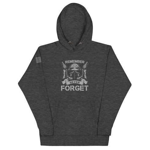 Remember Never Forget Unisex Hoodie - Mainstream Freedom