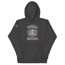 God bless America & Those Who Defend It Remember Everyone Deployed Unisex Hoodie - Mainstream Freedom