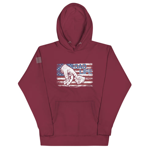 Dad Life Unisex Hoodie - Mainstream Freedom