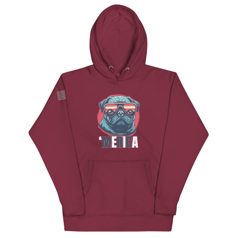 Merica Unisex Hoodie - Mainstream Freedom