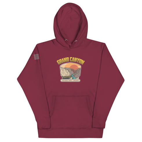 Grand Canyon Outdoors Unisex Hoodie - Mainstream Freedom