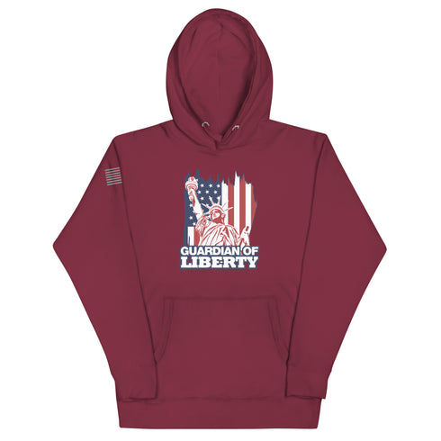 Guardian Of Liberty Unisex Hoodie - Mainstream Freedom