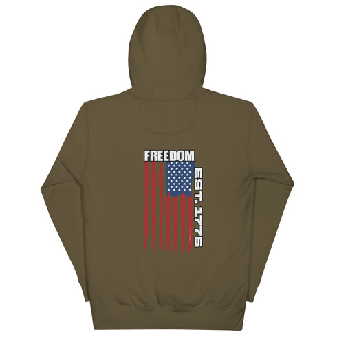 Freedom Est. 1776 Unisex Hoodie - Mainstream Freedom