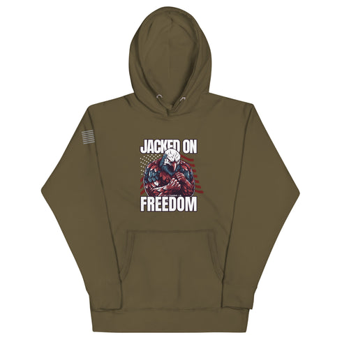 Jacked on Freedom Unisex Hoodie - Mainstream Freedom