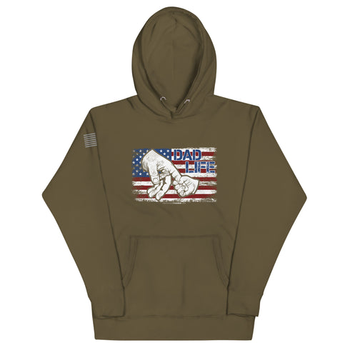 Dad Life Unisex Hoodie - Mainstream Freedom